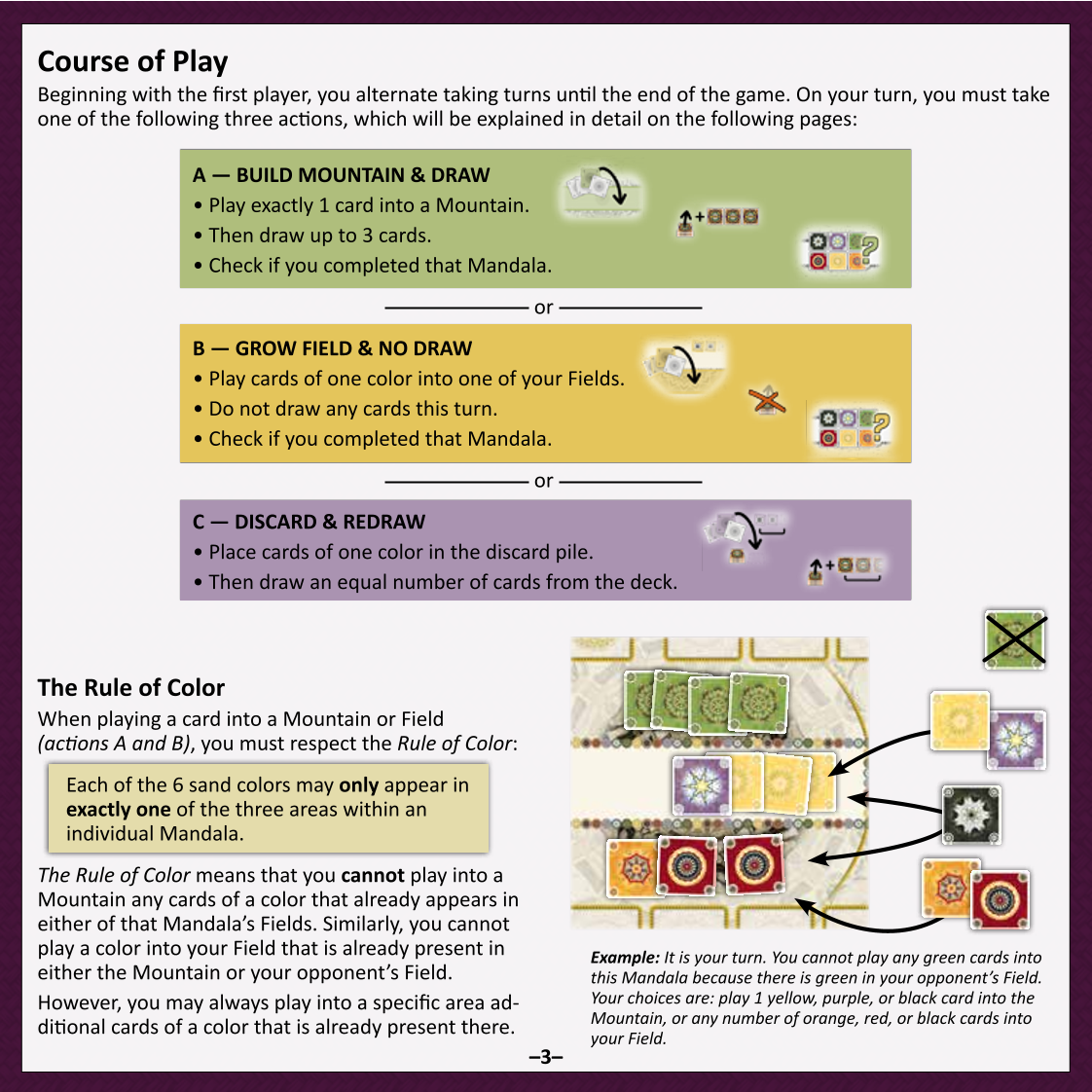 Rulebook page 3
