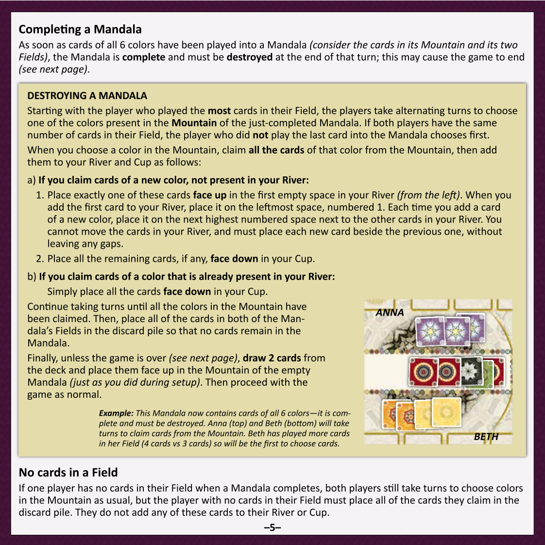 Rulebook page 5