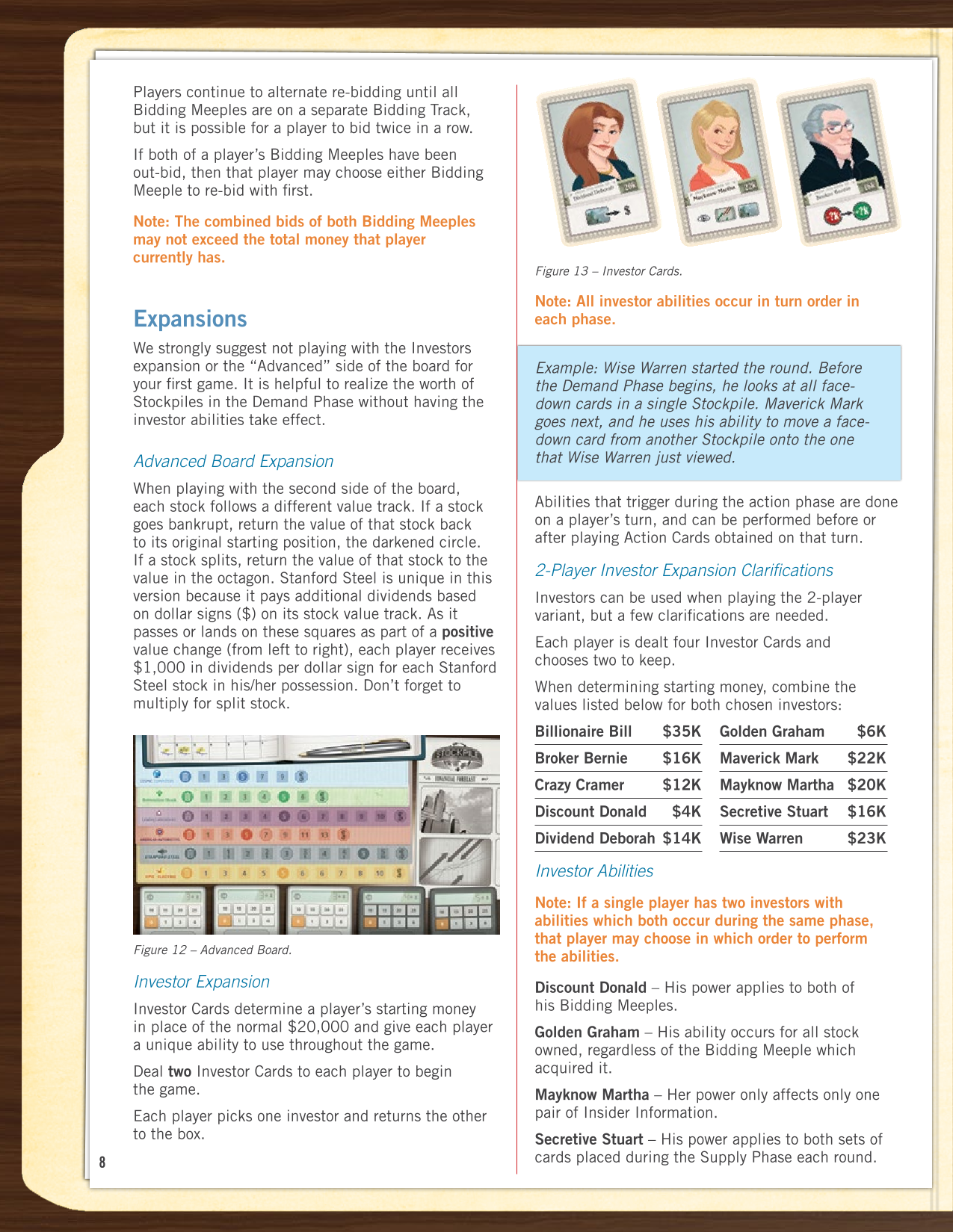 Rulebook page 8