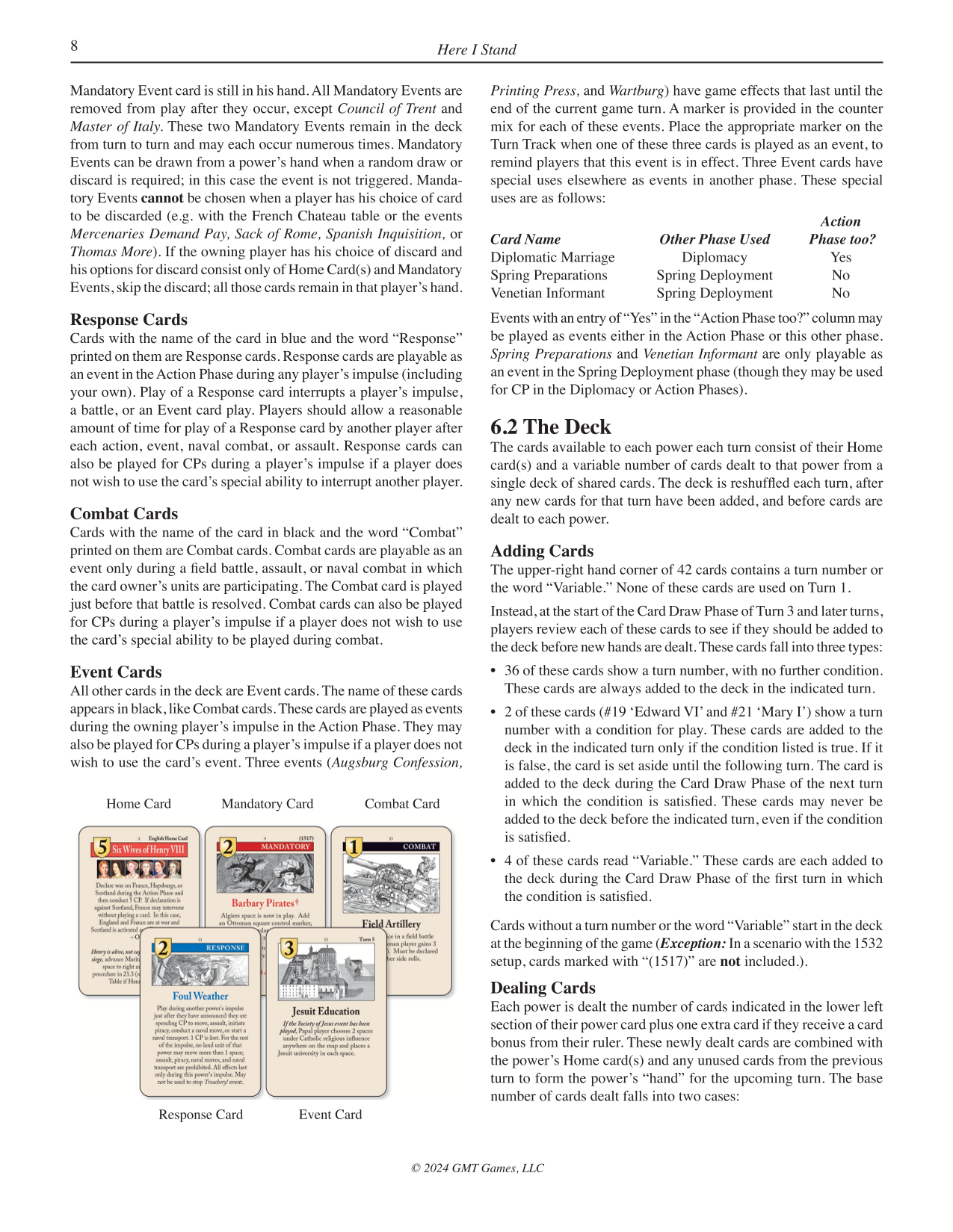 Rulebook page 8