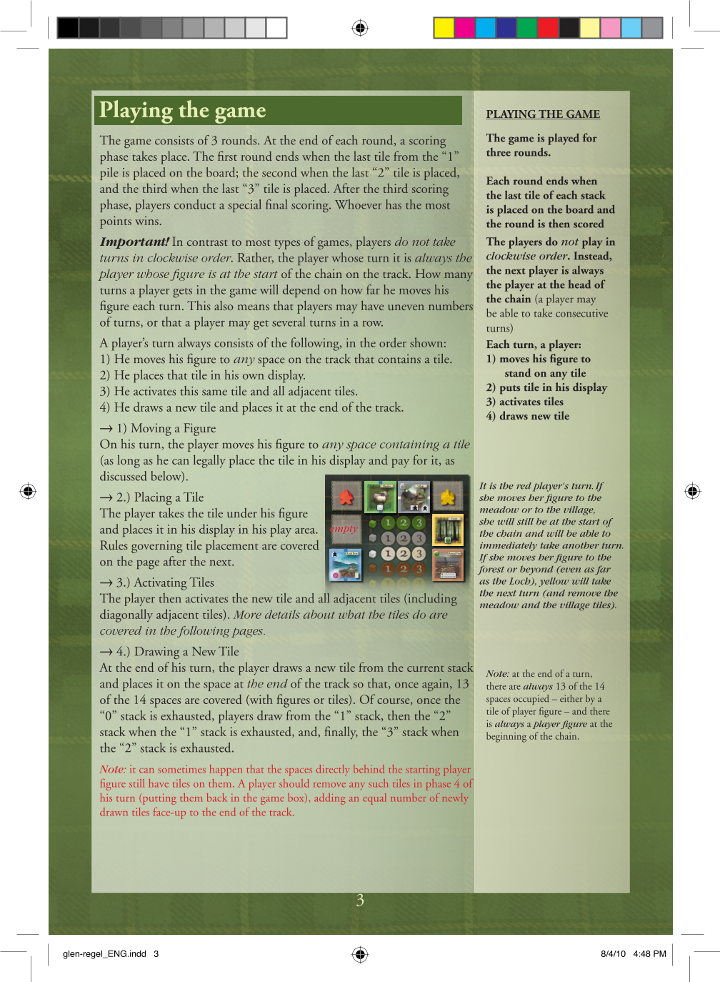 Rulebook page 3