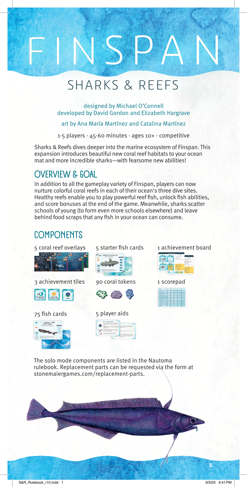 Rulebook page 1