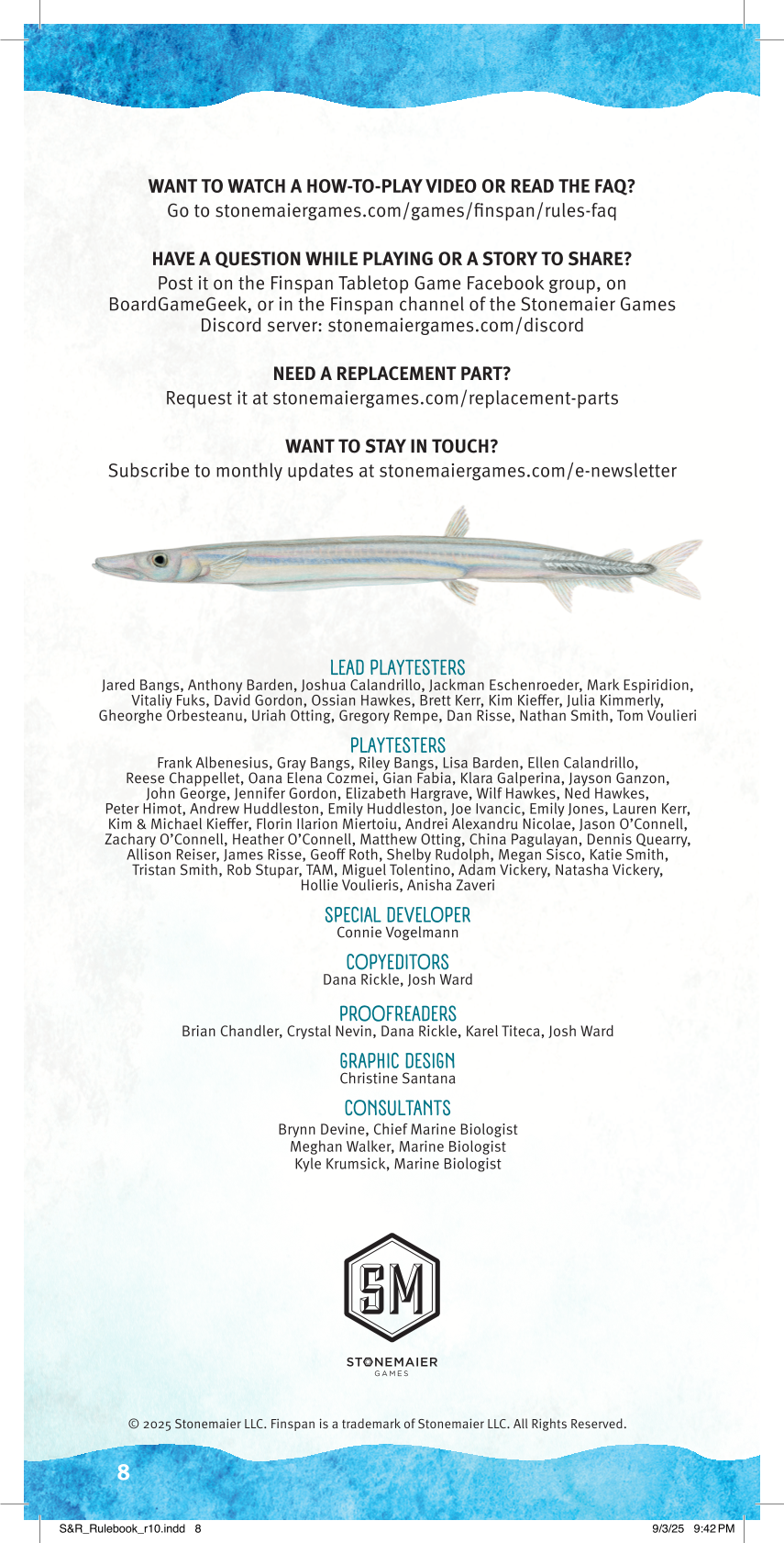 Rulebook page 8