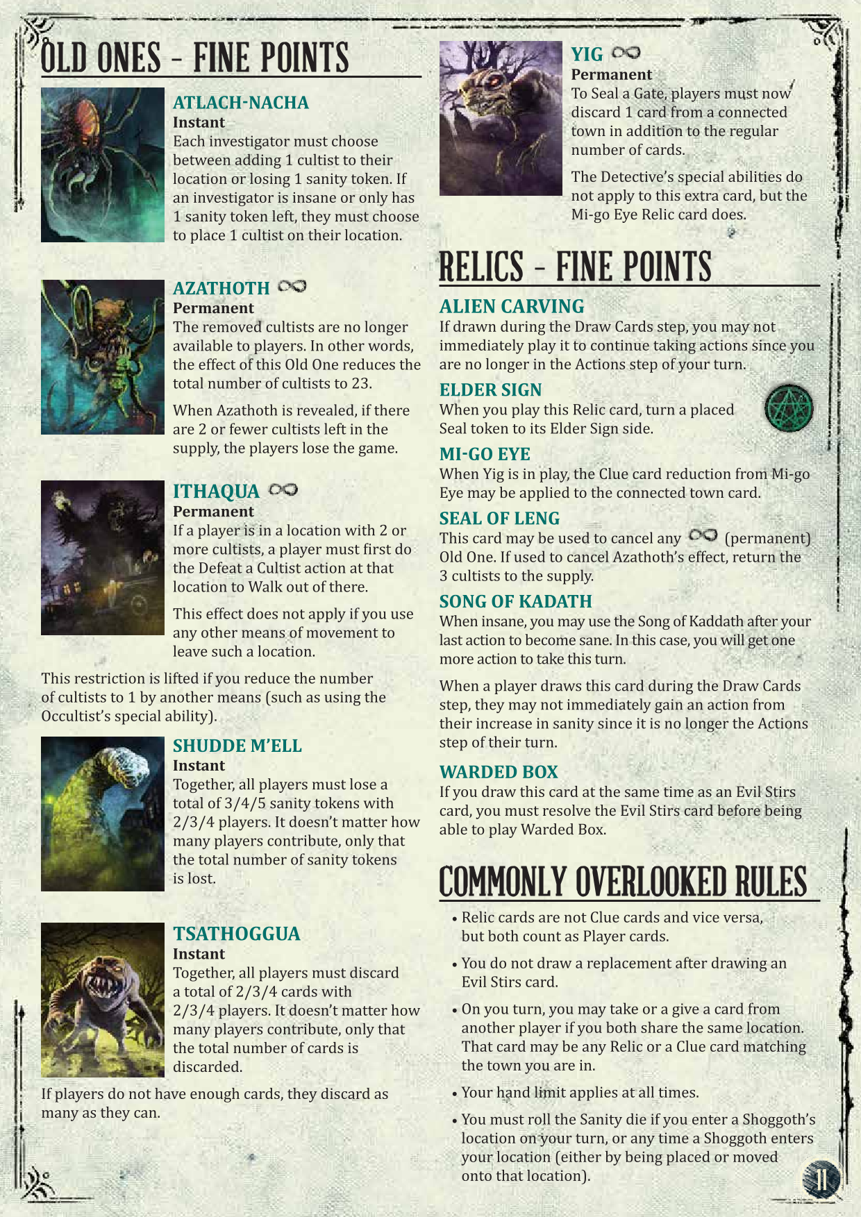 Rulebook page 11
