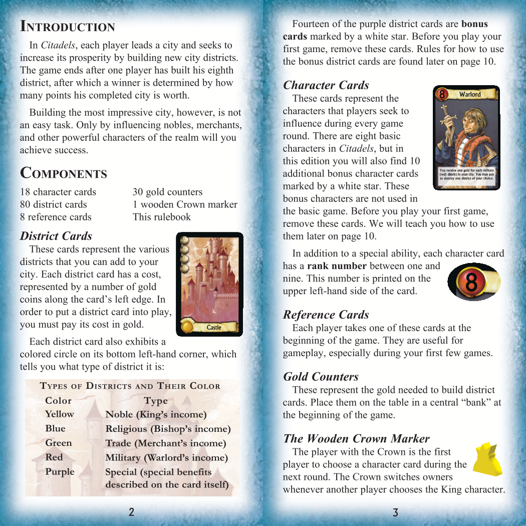 Rulebook page 2