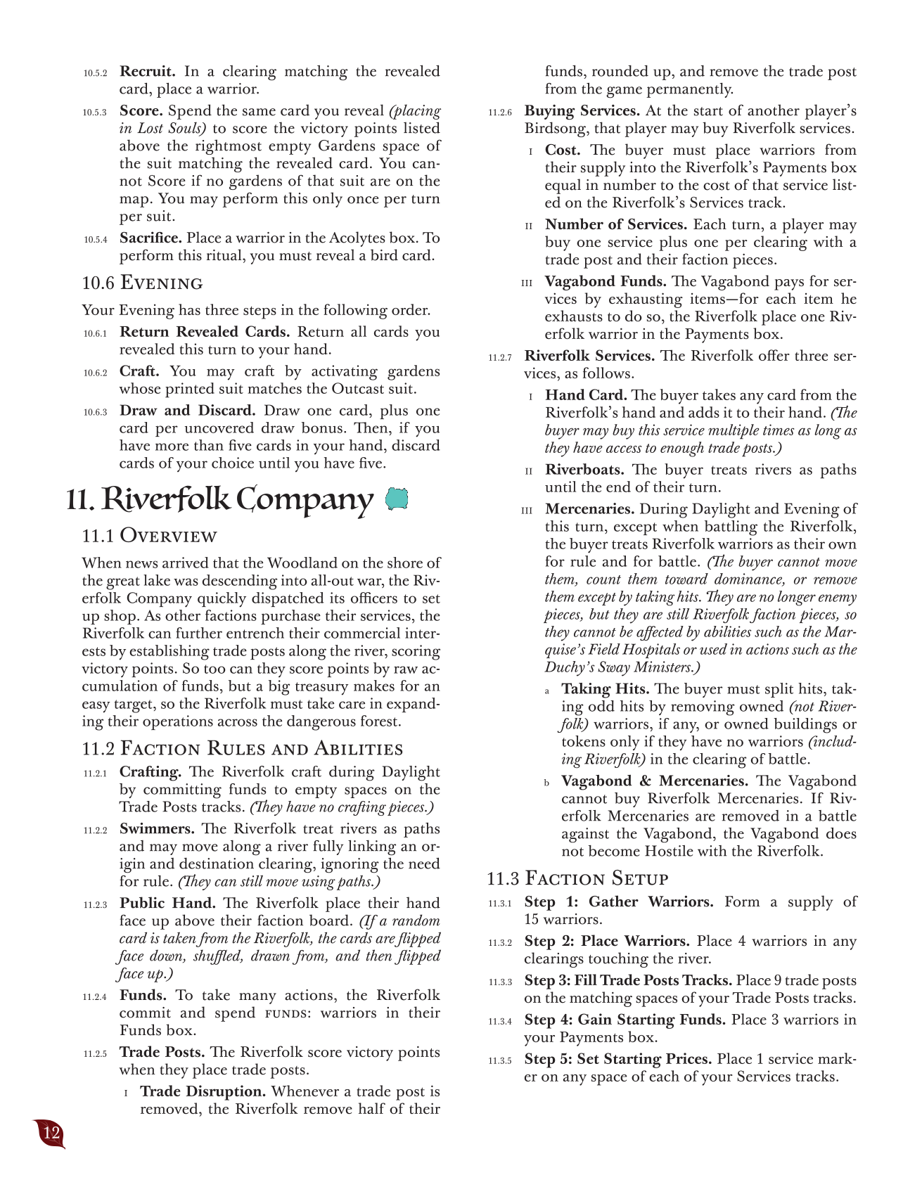 Rulebook page 12