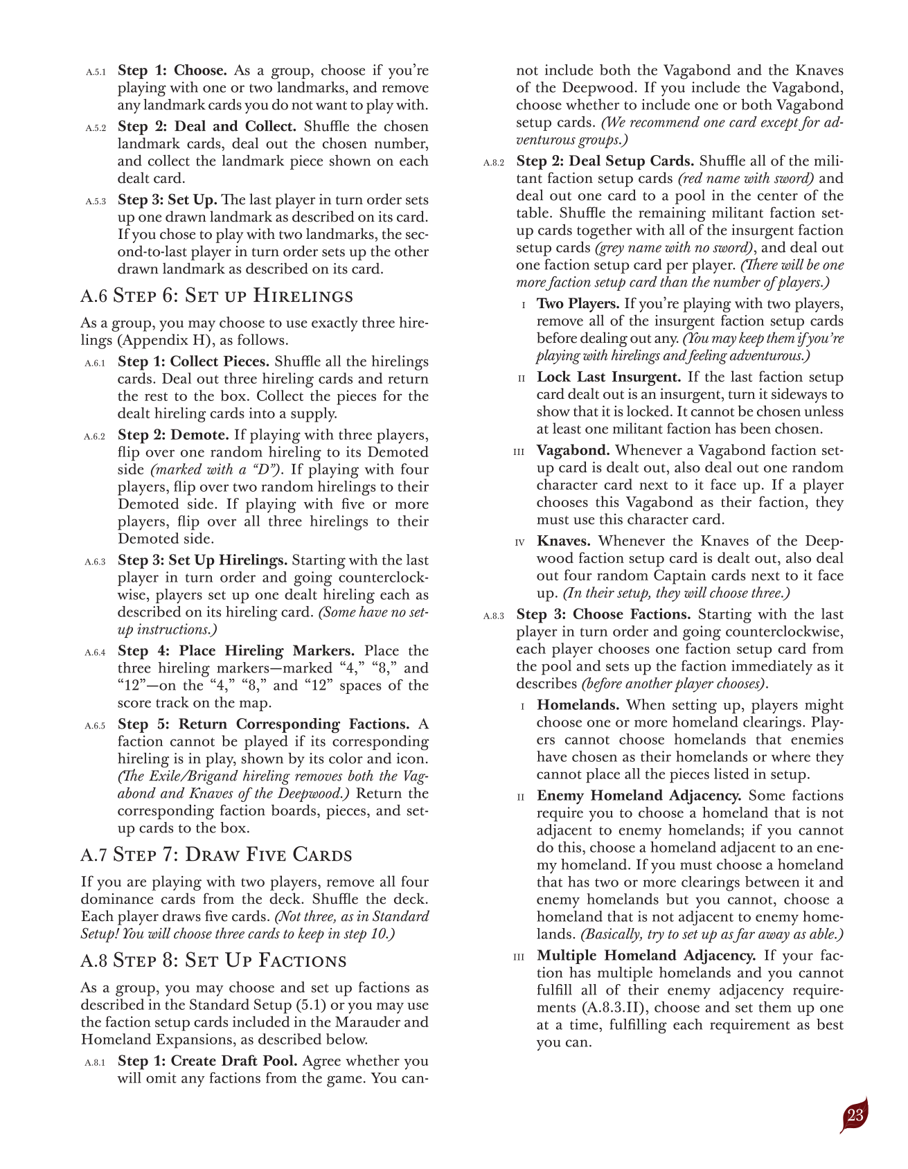 Rulebook page 23