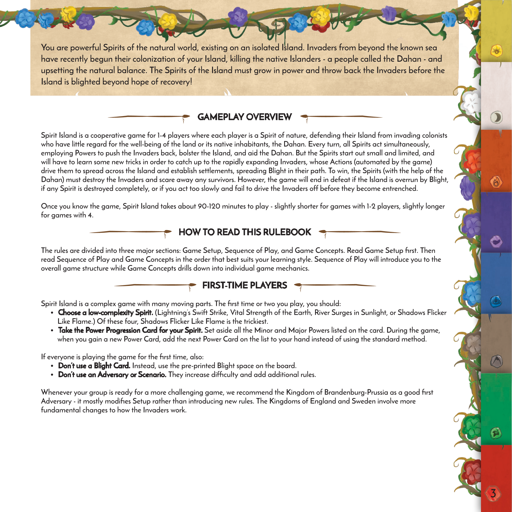Rulebook page 3