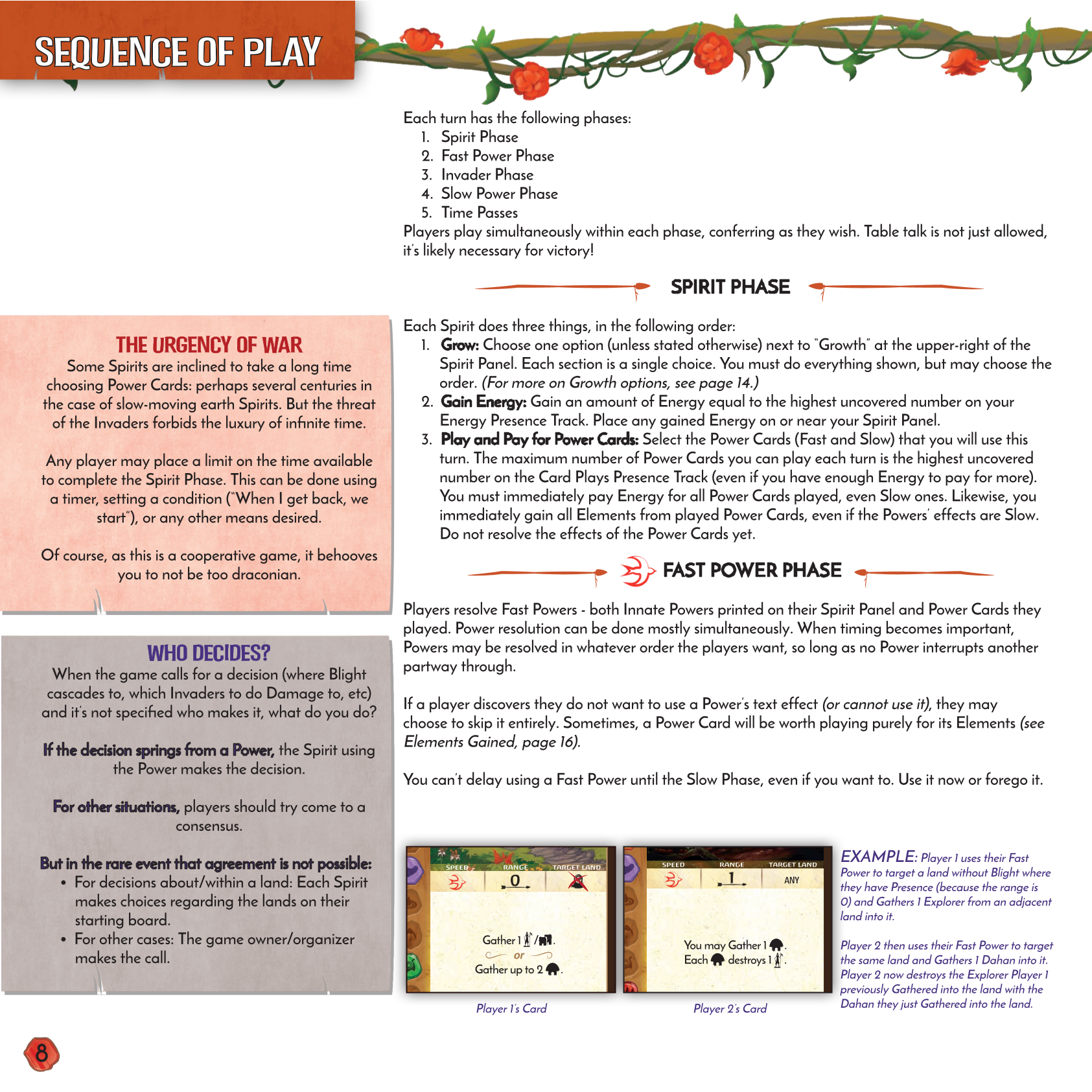 Rulebook page 8