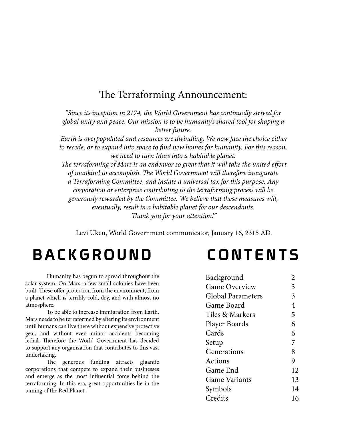 Rulebook page 2