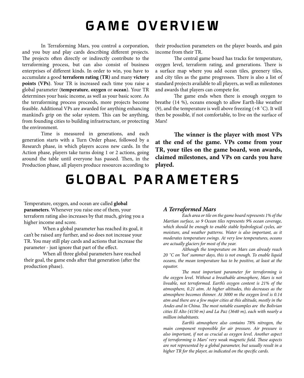 Rulebook page 3