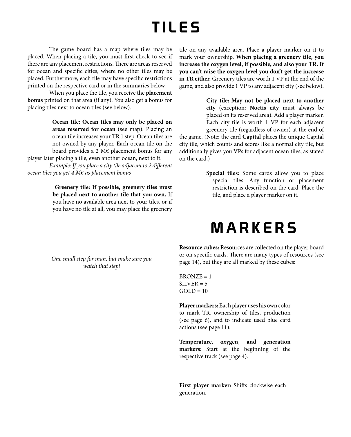 Rulebook page 5