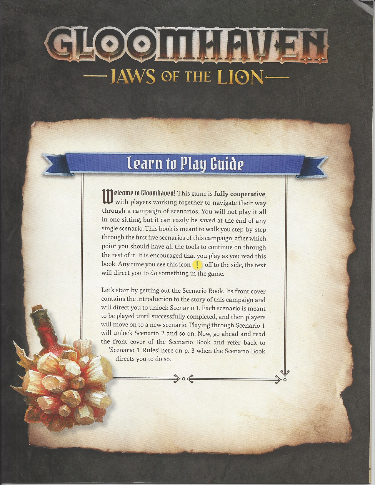 Rulebook page 1