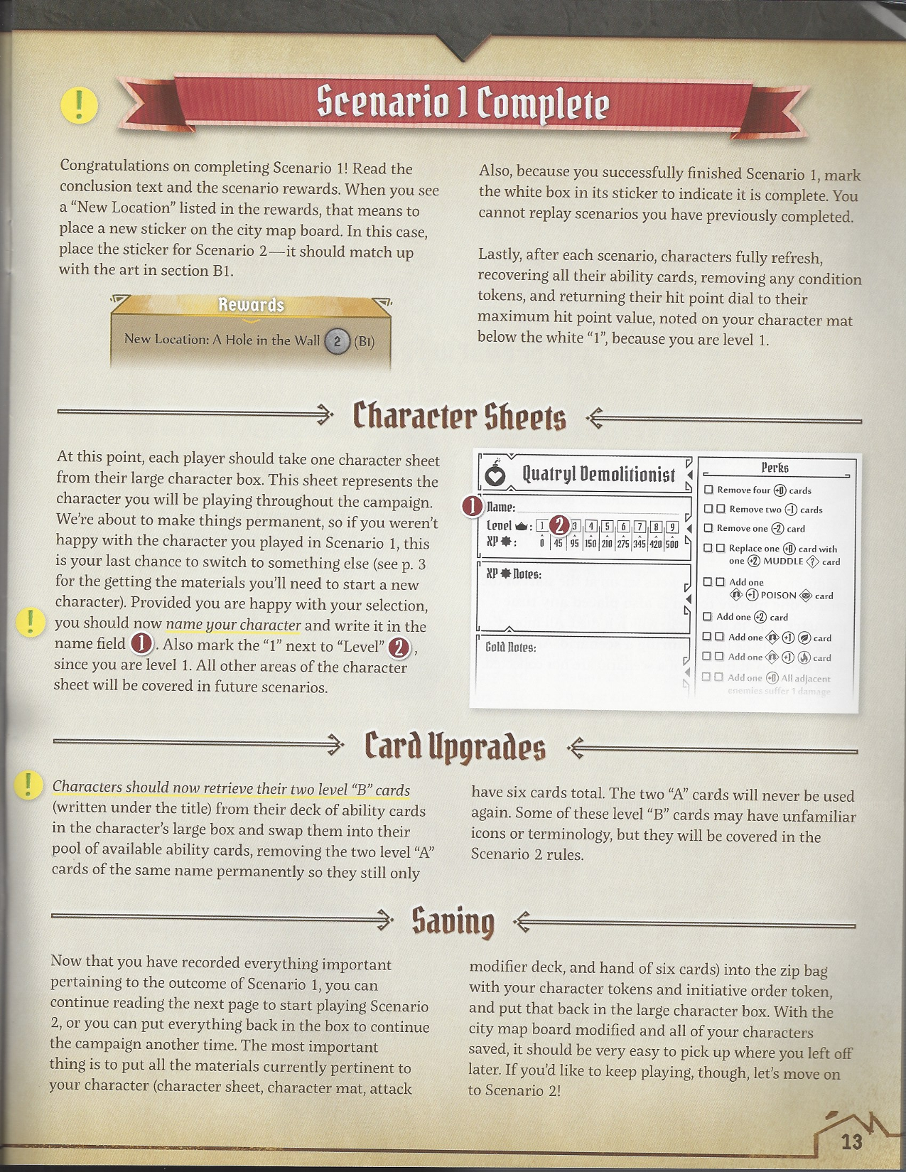 Rulebook page 13