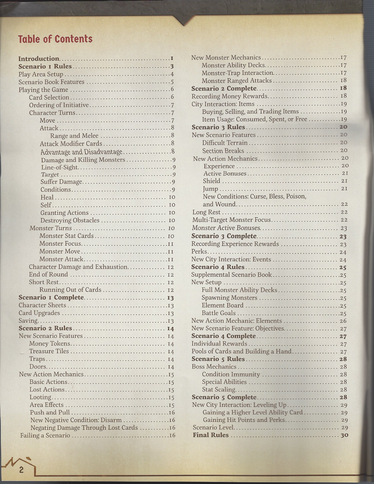 Rulebook page 2