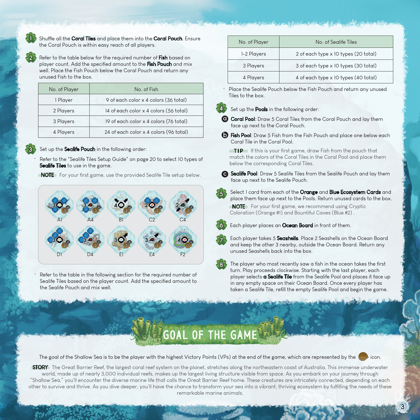 Rulebook page 3
