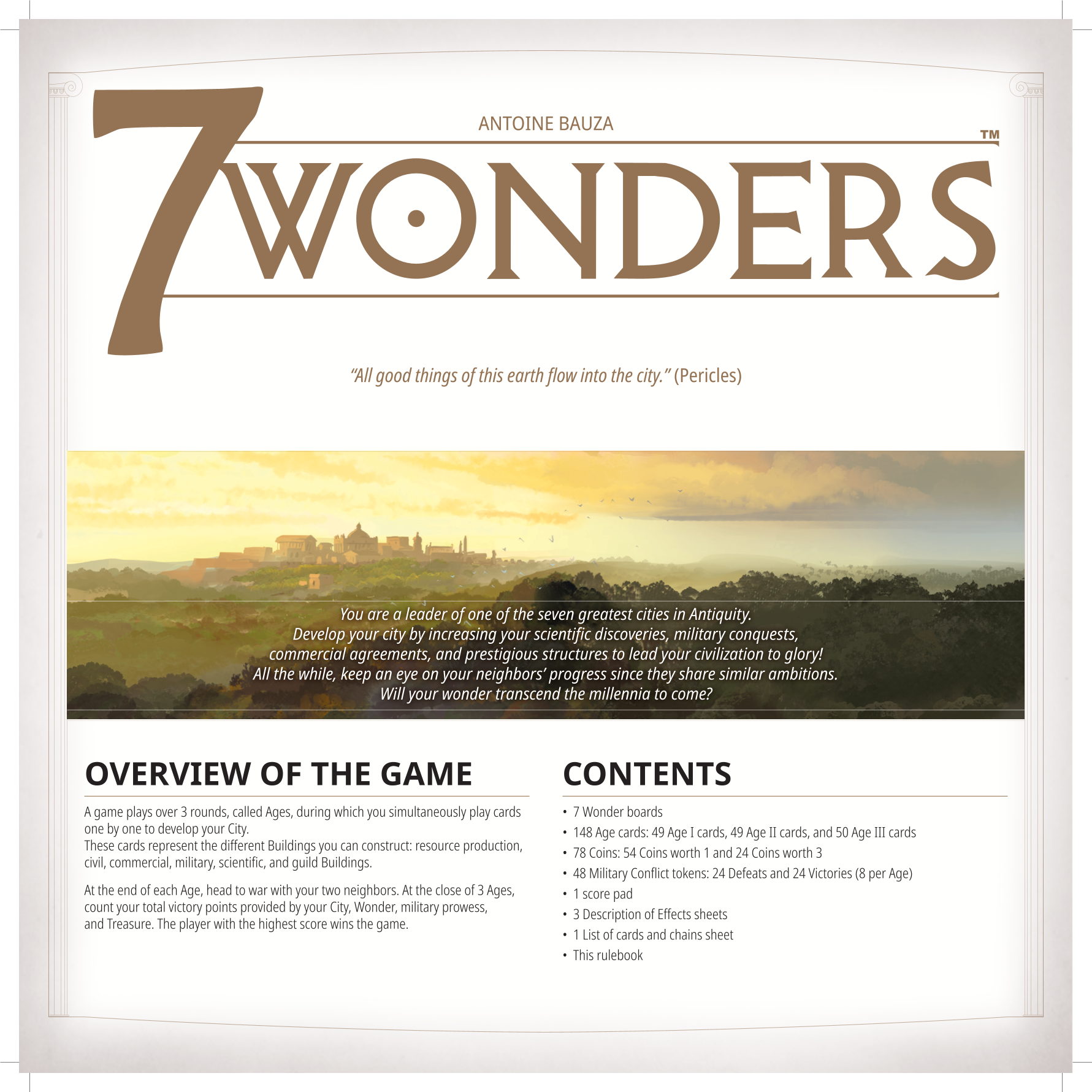 Rulebook page 1
