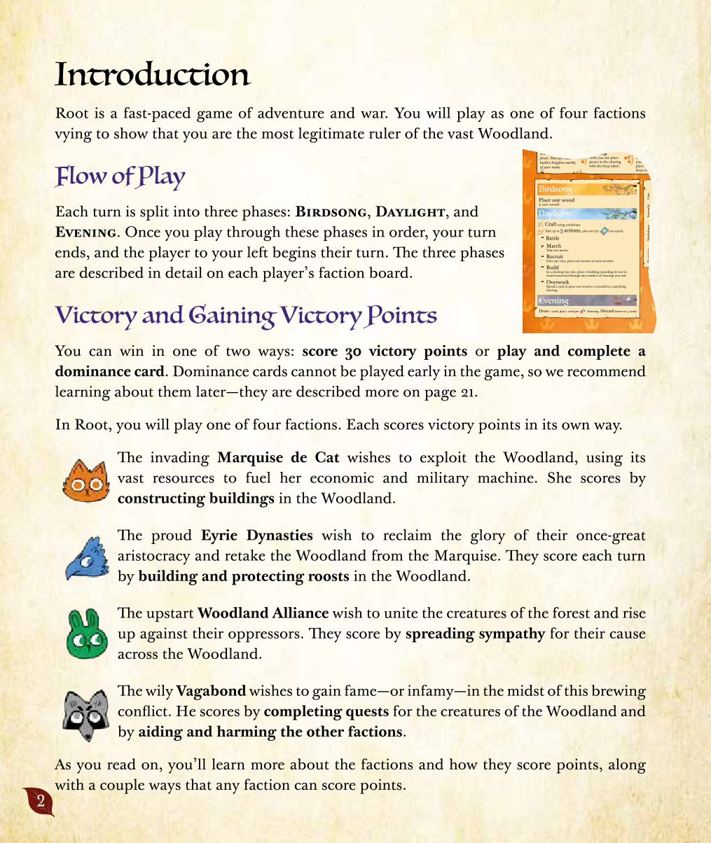 Rulebook page 2